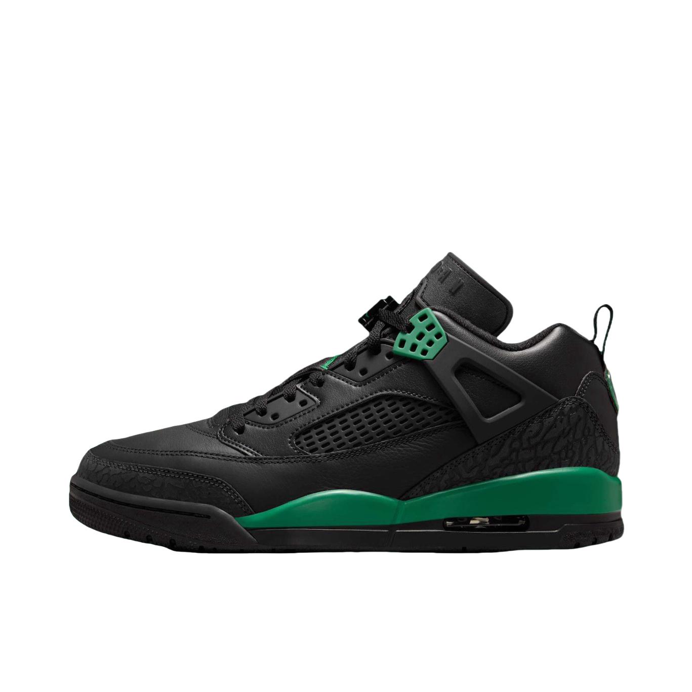 推荐商品：Air Jordan Spizike 篮球鞋 防滑耐磨舒适缓震复古时尚气垫训练冬季轻便比赛支撑包裹性增高 黑色/绿色