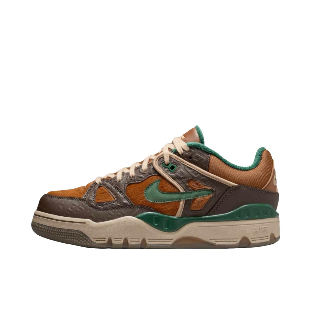 推荐商品：Nike Air Force 3 运动休闲鞋 防滑耐磨舒适百搭贴合 NIGO联名/棕色