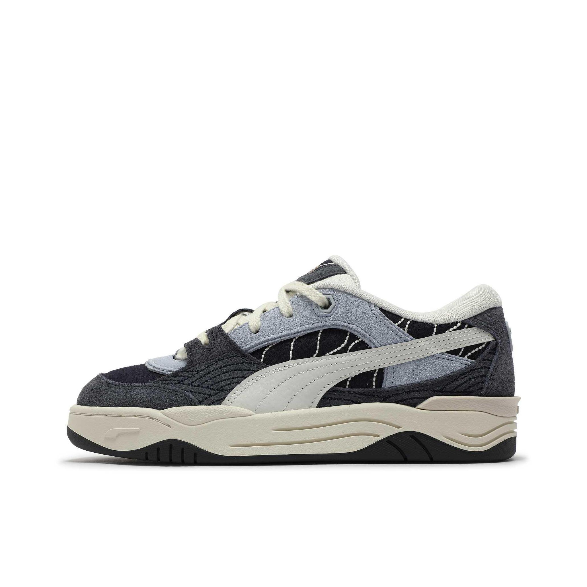 推荐商品：Puma/彪马 180 Reflective 运动休闲鞋 舒适简约防滑耐磨增高圆头薄底耐穿 黑色/灰色