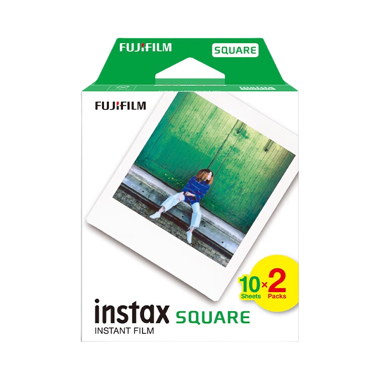 推荐商品：Fujifilm/富士 instax SQUARE 拍立得相纸 白边 方形