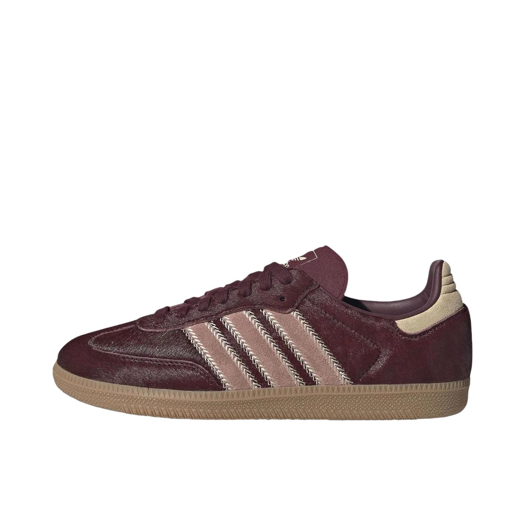 推荐商品：adidas Originals Samba OG T头鞋 板鞋 经典复古舒适百搭耐磨合成革圆头薄底贴合 女款/棕色/褐色