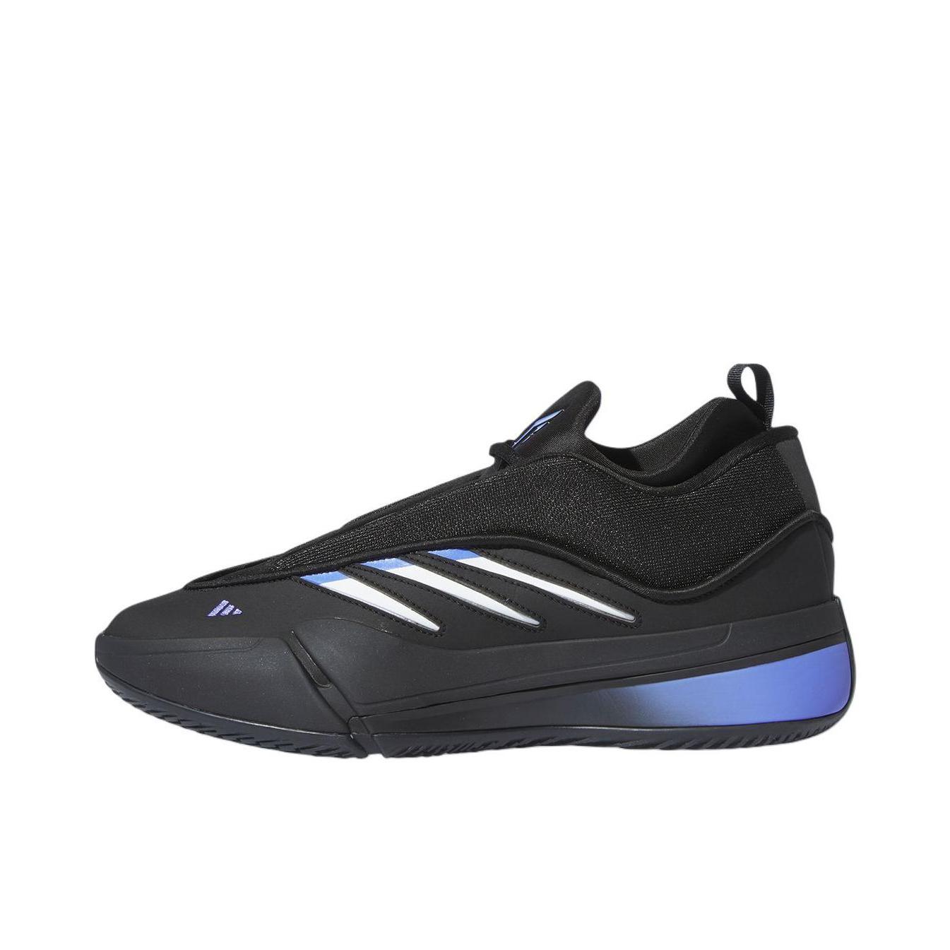 推荐商品：【林葳同款】adidas Dame 9 篮球鞋 防滑耐磨缓震回弹实战韧弹包裹感 黑色/蓝色  