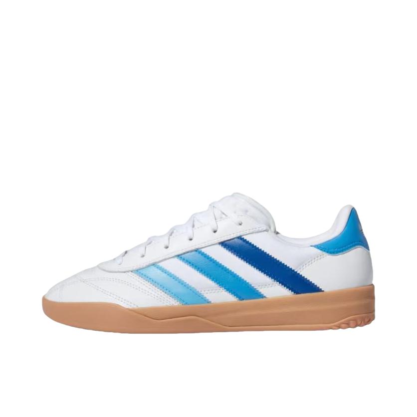 推荐商品：adidas originals Premiere Austin FC Copa IN 次顶级 平底 防滑耐磨 舒适百搭 足球鞋 白色/蓝色 