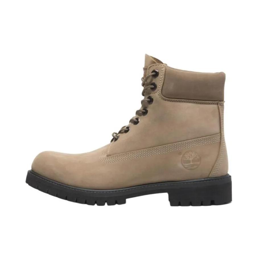 推荐商品：Timberland/添柏岚 Premium 马丁靴 舒适防水防滑耐磨减震复古高筒户外保暖增高 米棕色