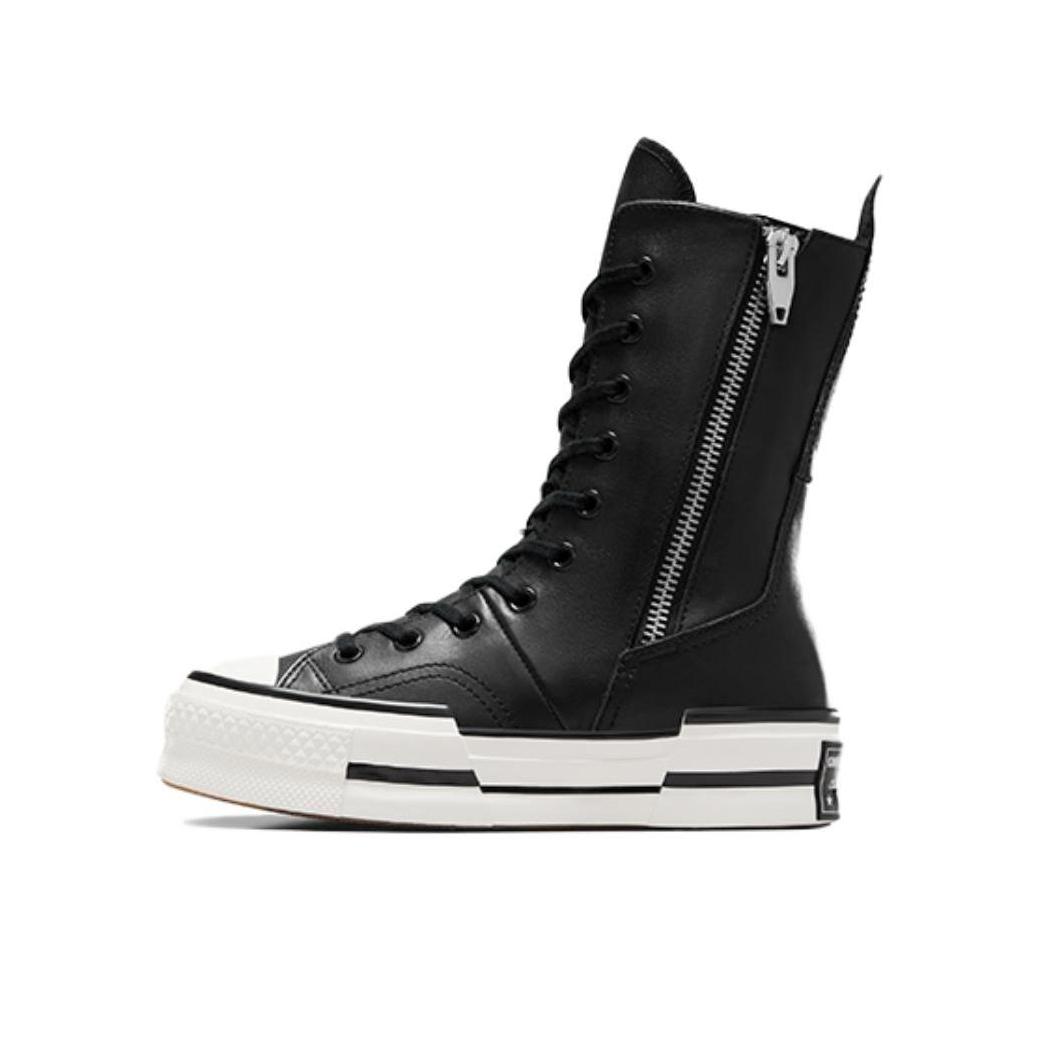 推荐商品：Converse/匡威 Chuck 70 Plus 帆布鞋 防滑耐磨舒适透气百搭潮流时尚简约解构 深黑色/白色