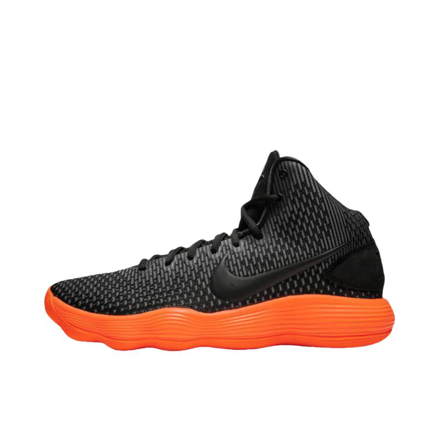 推荐商品：Nike Hyperdunk 2017 篮球鞋 包裹性缓震回弹舒适透气防滑耐磨合成革织物 Black Orange 黑橙Mid