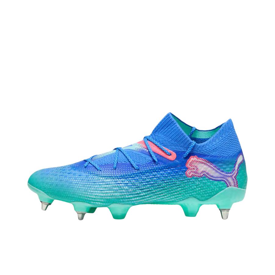 推荐商品：Puma/彪马 Future 7 Ultimate 足球鞋 SG金属扣长钉软草地系带平跟 蓝色 