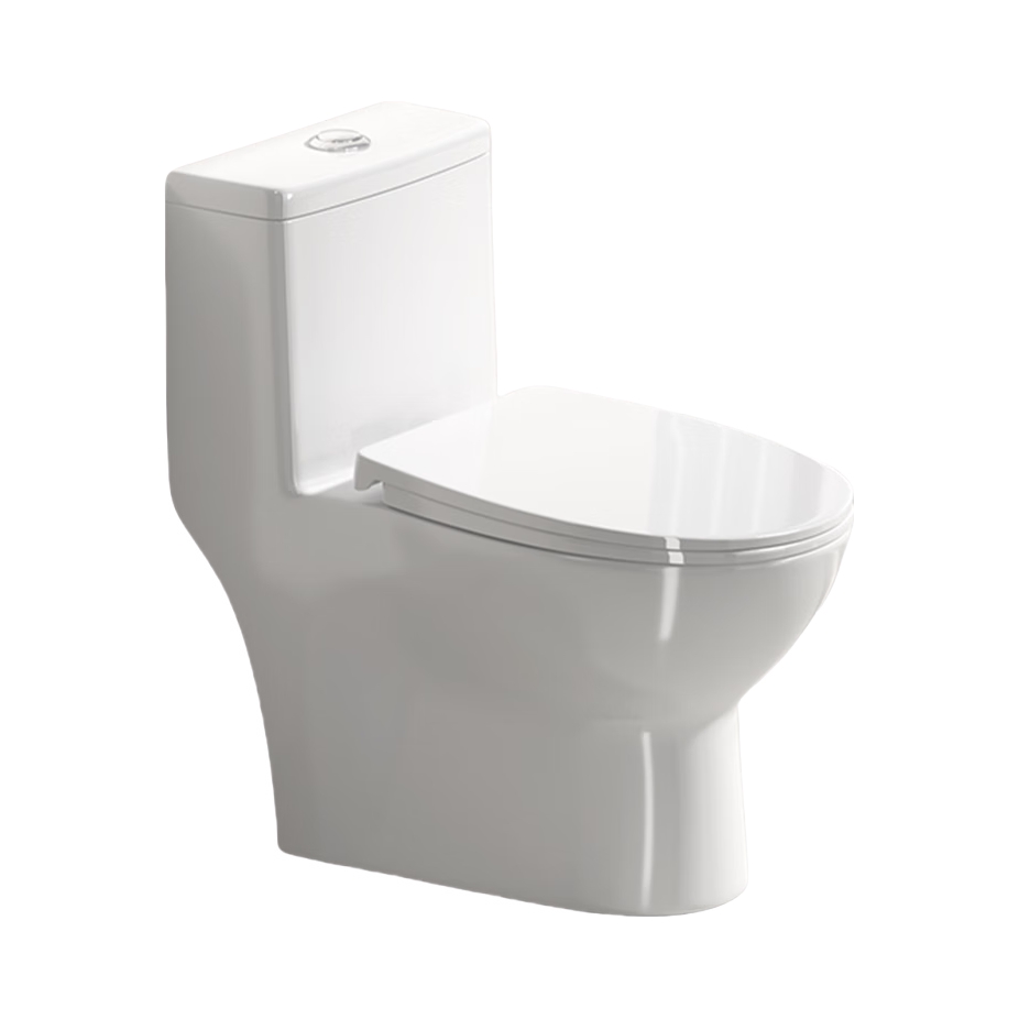 推荐商品：Songjing/松鲸 233LD 马桶家用喷射虹吸大冲力节水坐便器