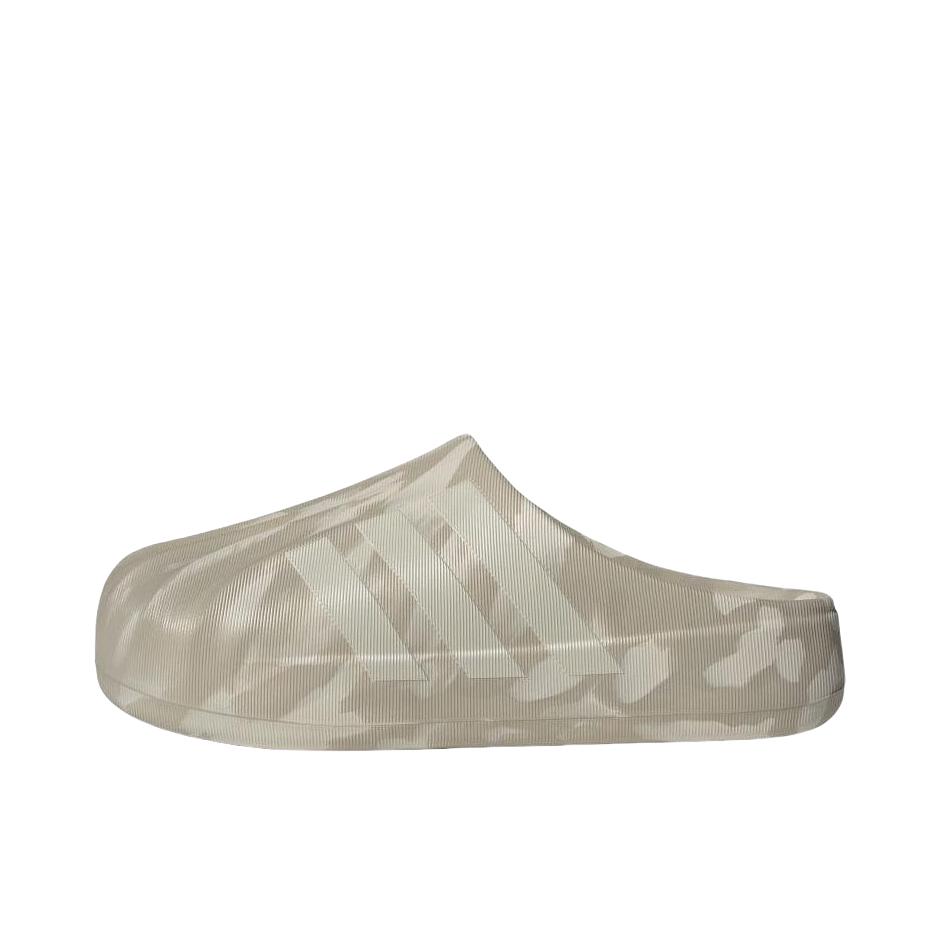 推荐商品：adidas Adifom Superstar MULE 贝壳头 防滑耐磨 舒适轻便 休闲潮流 复古百搭 拖鞋 奇迹米色/氧化铝/奇迹米色
