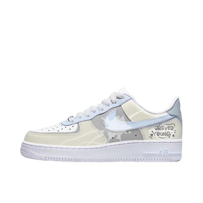 推荐商品：【定制款】 Nike Air Force 1 板鞋 防滑减震耐磨低帮增高 小八