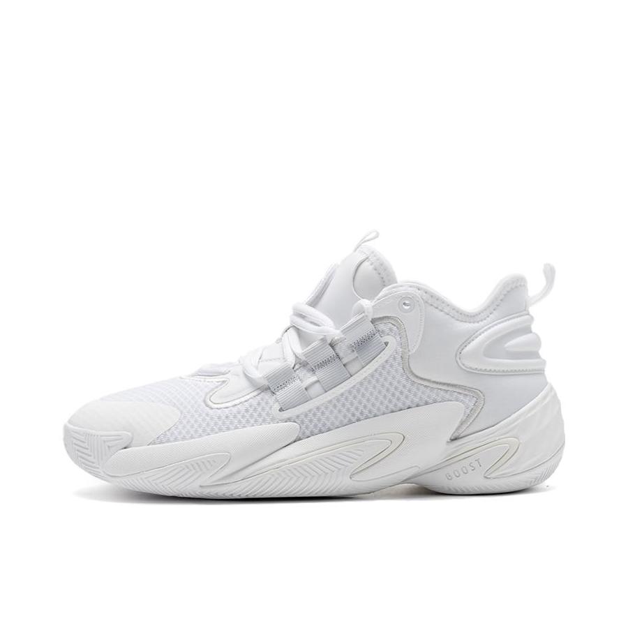 推荐商品：adidas BYW Select 篮球鞋 缓震回弹防滑耐磨实战 白色/米白色
