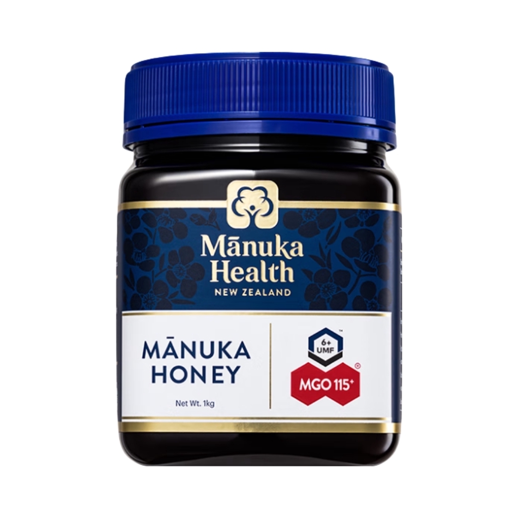 推荐商品：manuka health/蜜纽康 麦卢卡蜂蜜UMF6+ 瓶装 自然纯蜜