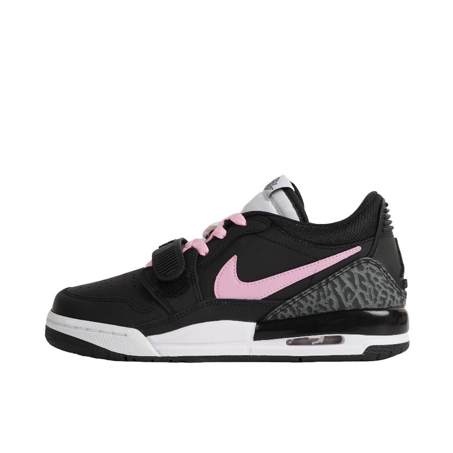 推荐商品：【定制球鞋】Air Jordan Legacy 312 运动休闲鞋 减震透气轻便耐磨增高防水支撑防滑复古美式经典做旧 大童/黑粉星球