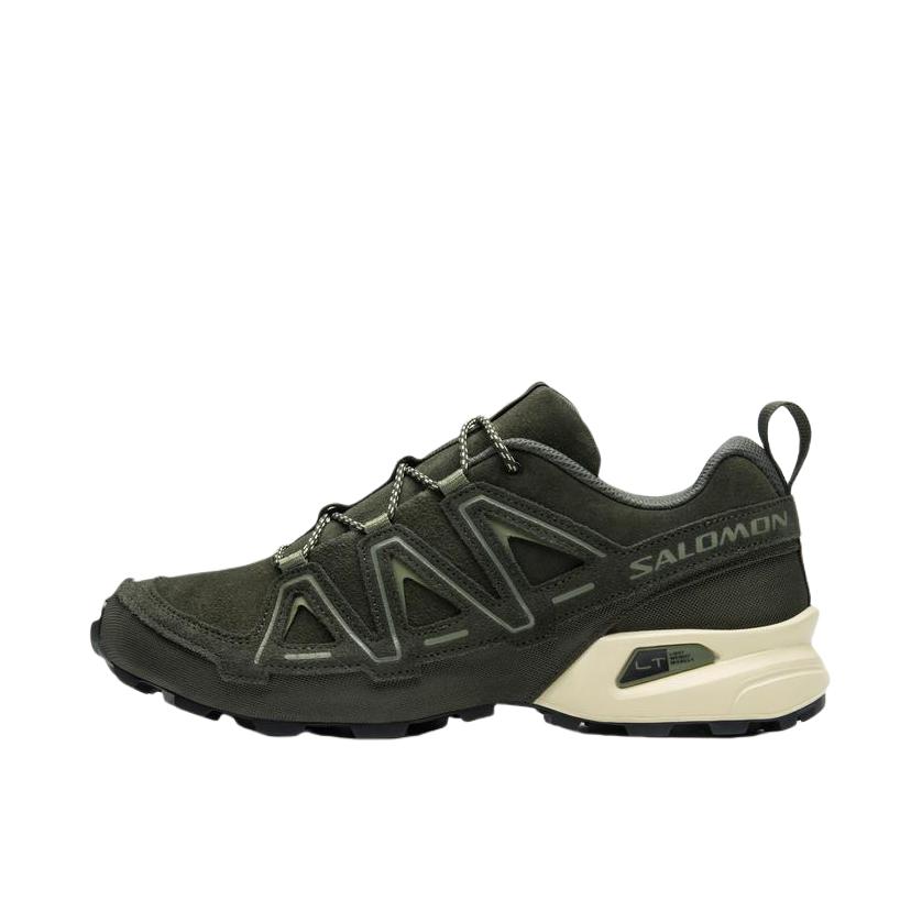 Salomon/萨洛蒙 Speedcross 3 减震 户外 织物 包裹性 支撑 防水 跑鞋 青丹色