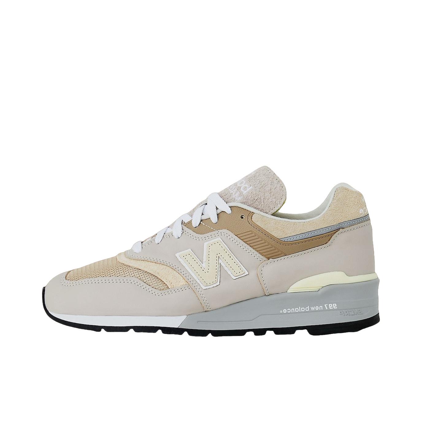 推荐商品：New Balance 997H 跑鞋 防滑耐磨减震轻便网布透气复古百搭 米色/棕色