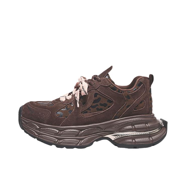 推荐商品：热风 厚底 复古 百搭 老爹鞋 H42W25522 女款/深棕色