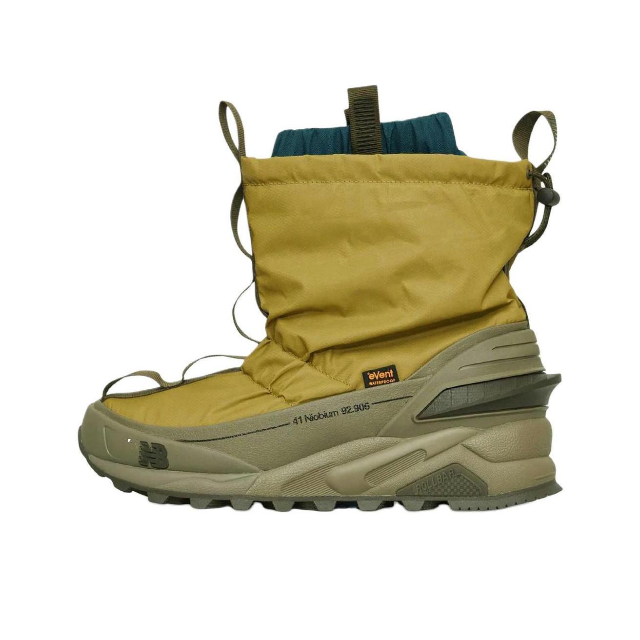 推荐商品：New Balance Niobium Concept 3 防滑 耐磨 雪地靴 黄色