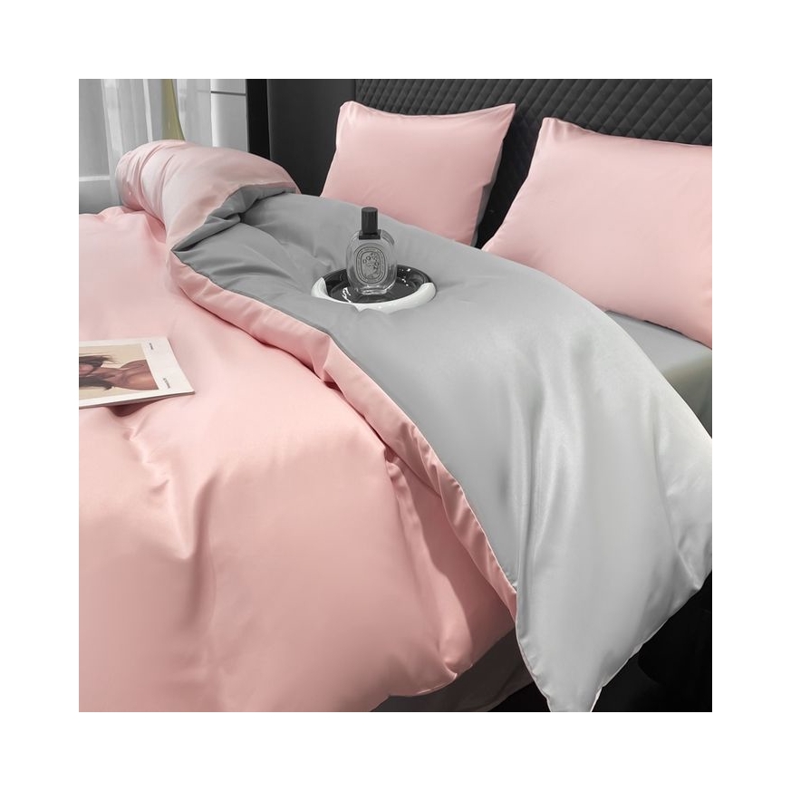 推荐商品：卡芙缇 轻奢系列 B类 水洗冰丝 三件套