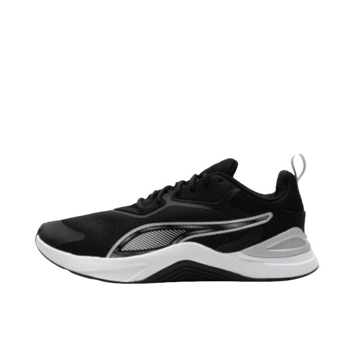 推荐商品：Puma/彪马 Infusion 防滑耐磨 舒适圆头 缓震 网面 跑鞋 377893 黑色/灰色/白色 