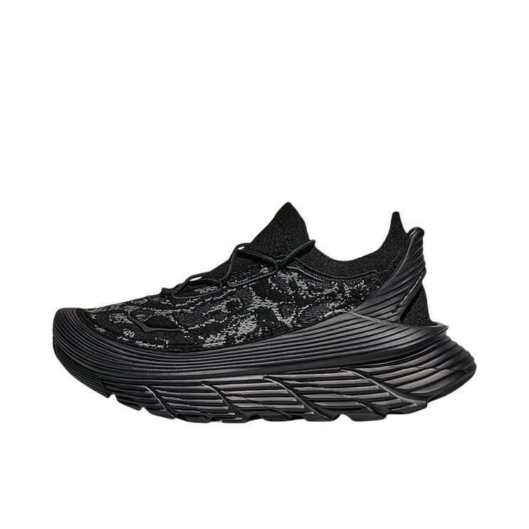推荐商品：HOKA ONE ONE Restore TC Chukka 防滑 潮奢 中帮 厚底 运动休闲鞋 碳黑色/黑色
