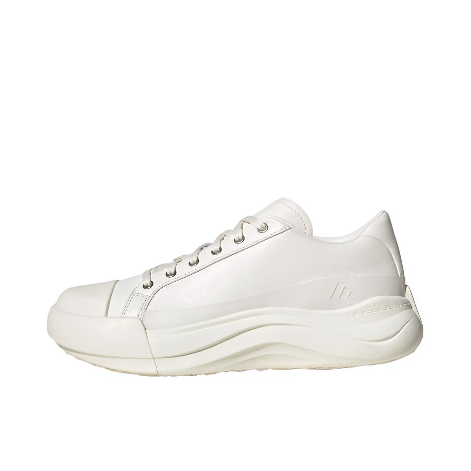 推荐商品：adidas MAXXCOURT Pro Fos 运动休闲鞋 防滑耐磨舒适轻便厚底系带百搭时尚贴合 亮白色/汉玉白/金属银