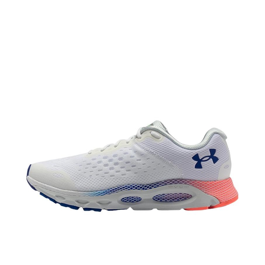 推荐商品：Under Armour/安德玛 Hovr Infinite 3 户外训练 缓震耐磨 轻便透气 舒适 网布 轻质 回弹 织物 运动 跑鞋 白色/蓝色/粉色