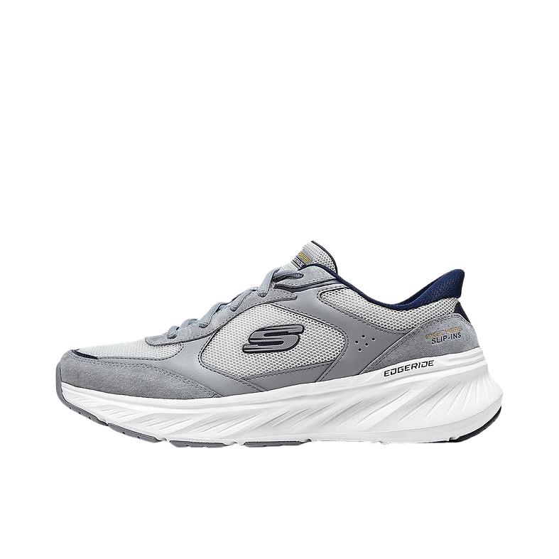 推荐商品：Skechers/斯凯奇 SPORT 耐磨 舒适轻便 缓震透气 低帮 复古百搭 运动休闲鞋 灰色
