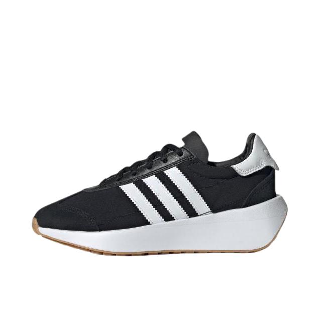 推荐商品：adidas Originals Country Xlg T头鞋 德训鞋 运动休闲鞋 复古防滑耐磨轻便舒适透气绒面革 大童/黑色/白色