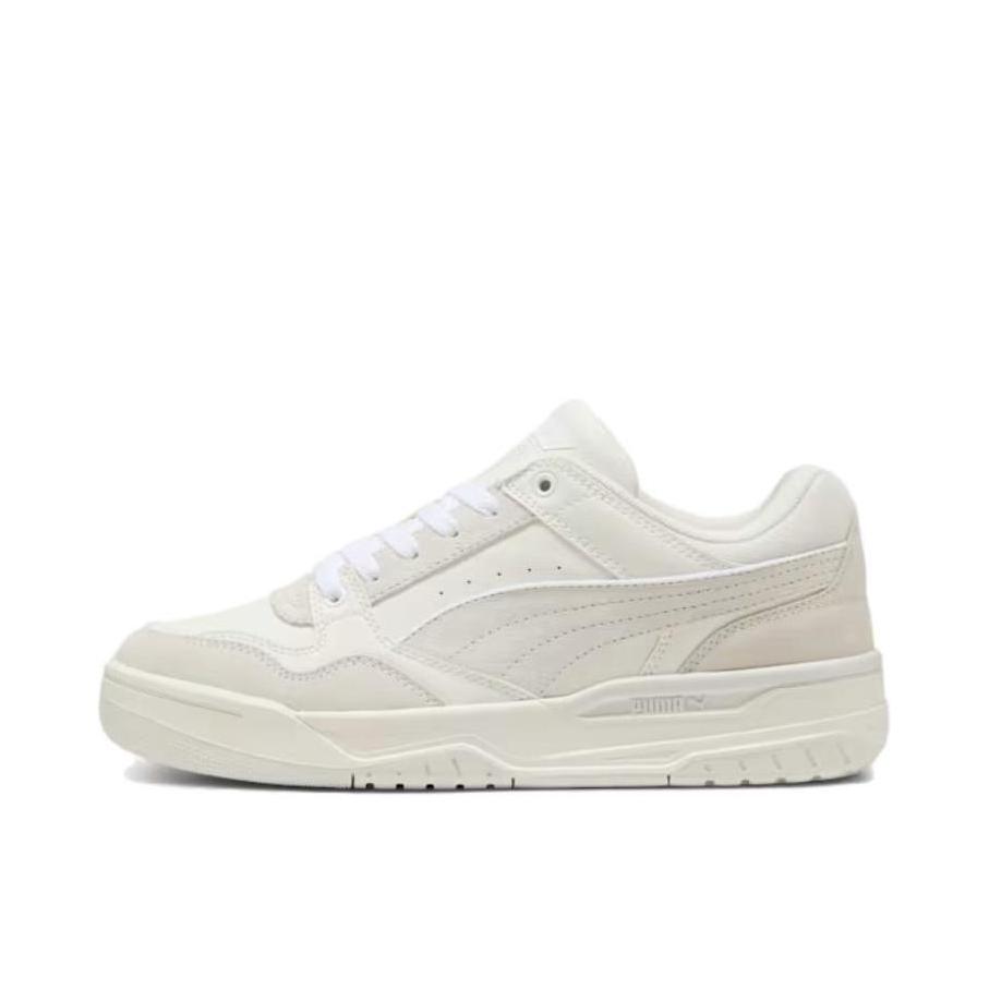 推荐商品：Puma/彪马 REBOUND 板鞋 防滑耐磨舒适低帮平跟圆头复古百搭贴合 米色