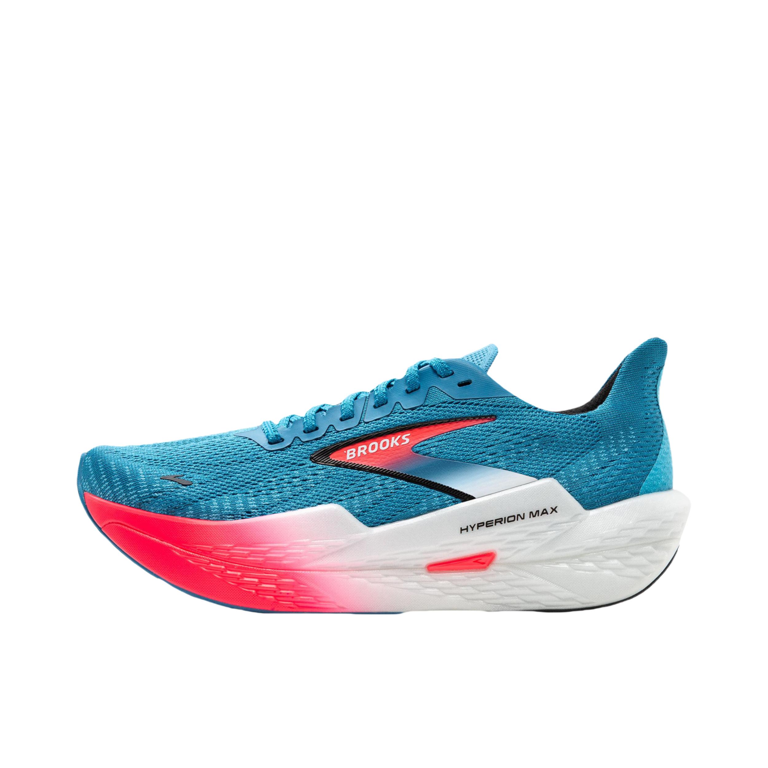 推荐商品：Brooks/布鲁克斯 Hyperion Max烈风2 减震 竞速 马拉松 跑鞋 1B宽/蓝色 