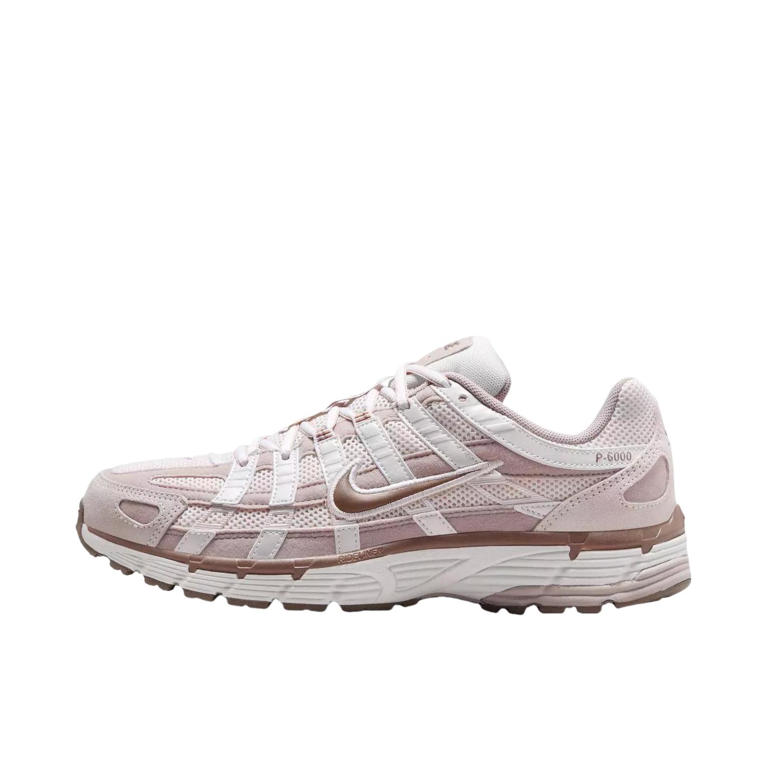 推荐商品：Nike P-6000 CNPT 运动休闲鞋 机能风跑鞋风舒适缓震防滑耐磨时尚潮流复古贴合网面支撑圆头 粉色