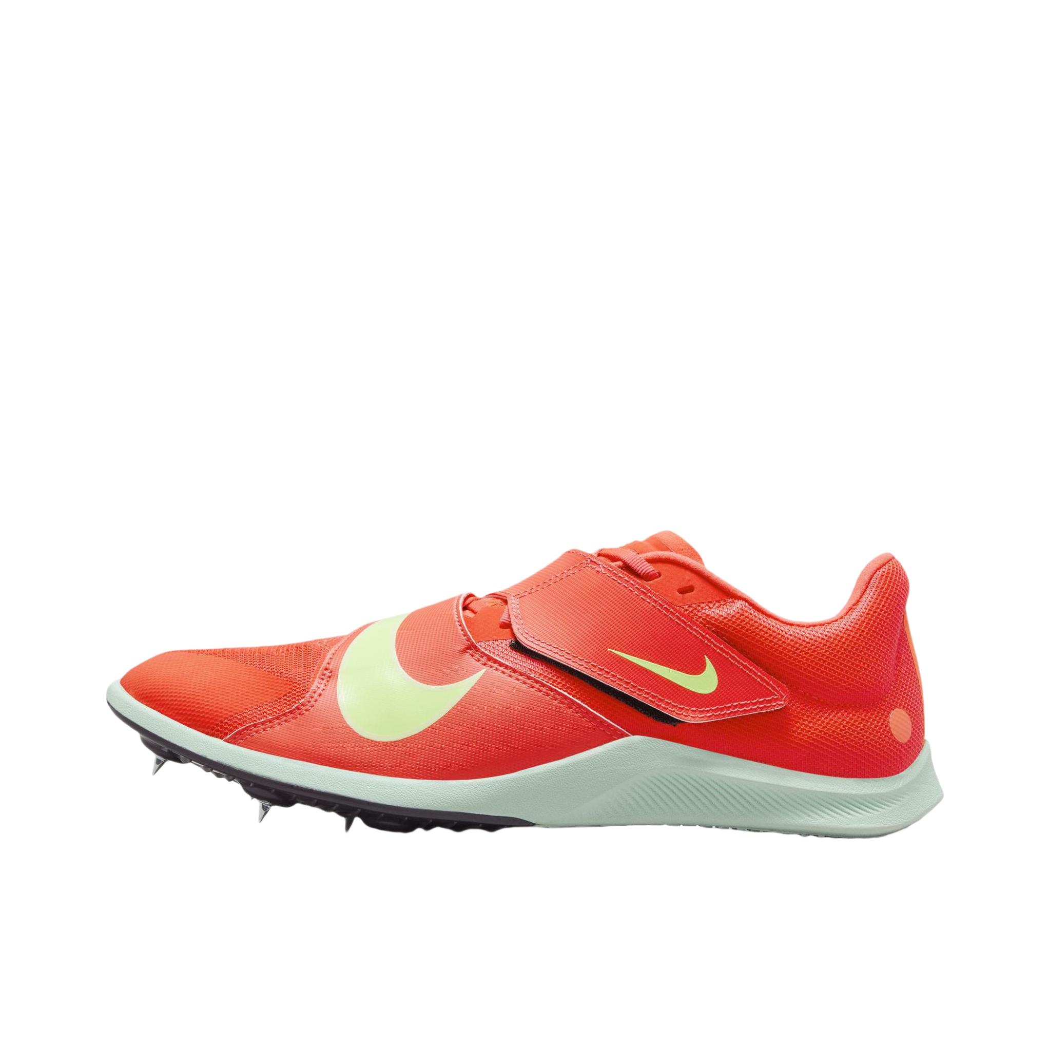 推荐商品：Nike Zoom Rival Jump 专业比赛 减震防滑 防水 耐磨 支撑 织物 田径 训练鞋 橙色
