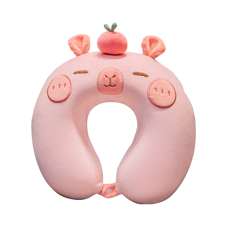 推荐商品：Shangheng/上亨 SHZH-BK10 卡通款 U型枕 旅行汽车出差办公室护颈
