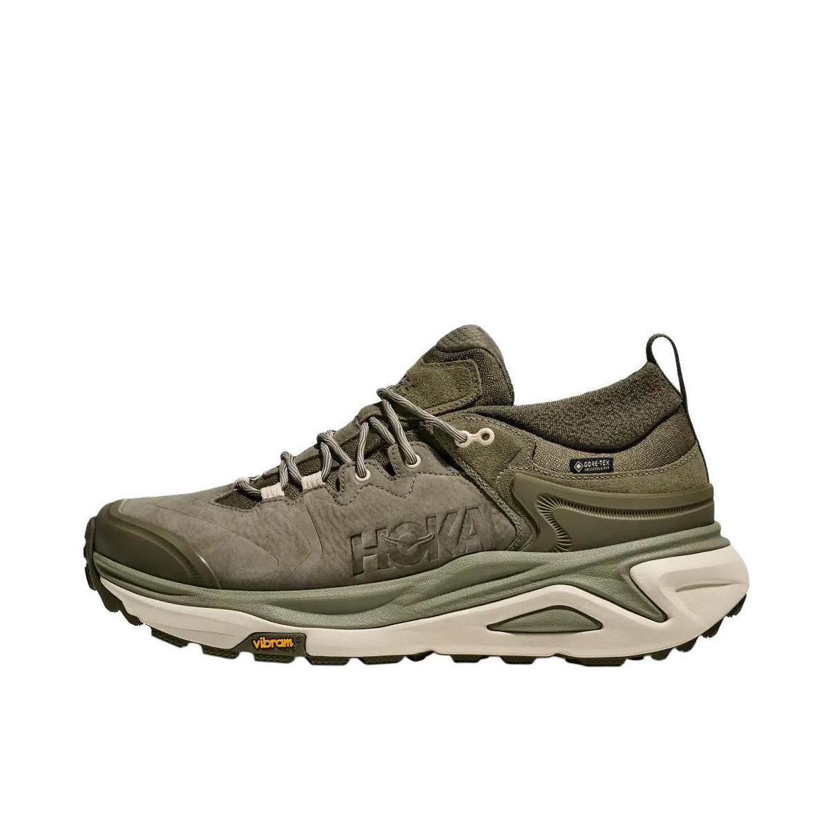 推荐商品：【井柏然同款】HOKA ONE ONE 卡哈3 KAHA 3 GTX 舒适透气 防滑耐磨 百搭耐用 防水 秋冬 户外 登山鞋 徒步鞋 低帮/桉树色/桦树色