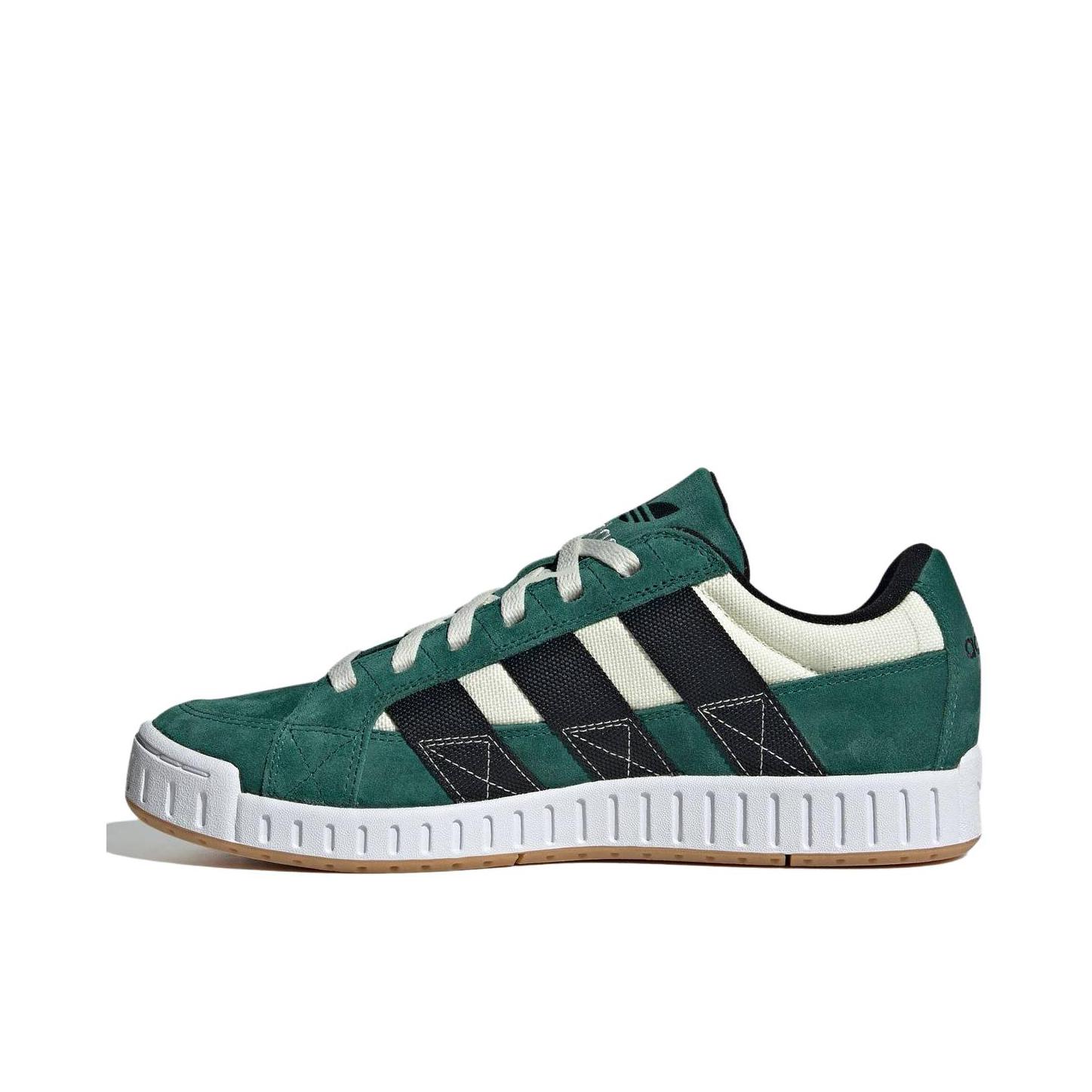 推荐商品：adidas Originals LWST 板鞋 减震透气防滑耐磨复古时尚柔和风圆头 绿色/白色