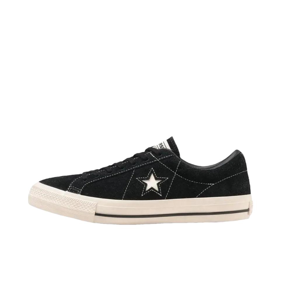 推荐商品：Converse/匡威 One Star Pro 翻毛皮 潮流复古 舒适 耐磨 防滑 板鞋 白底/黑色 