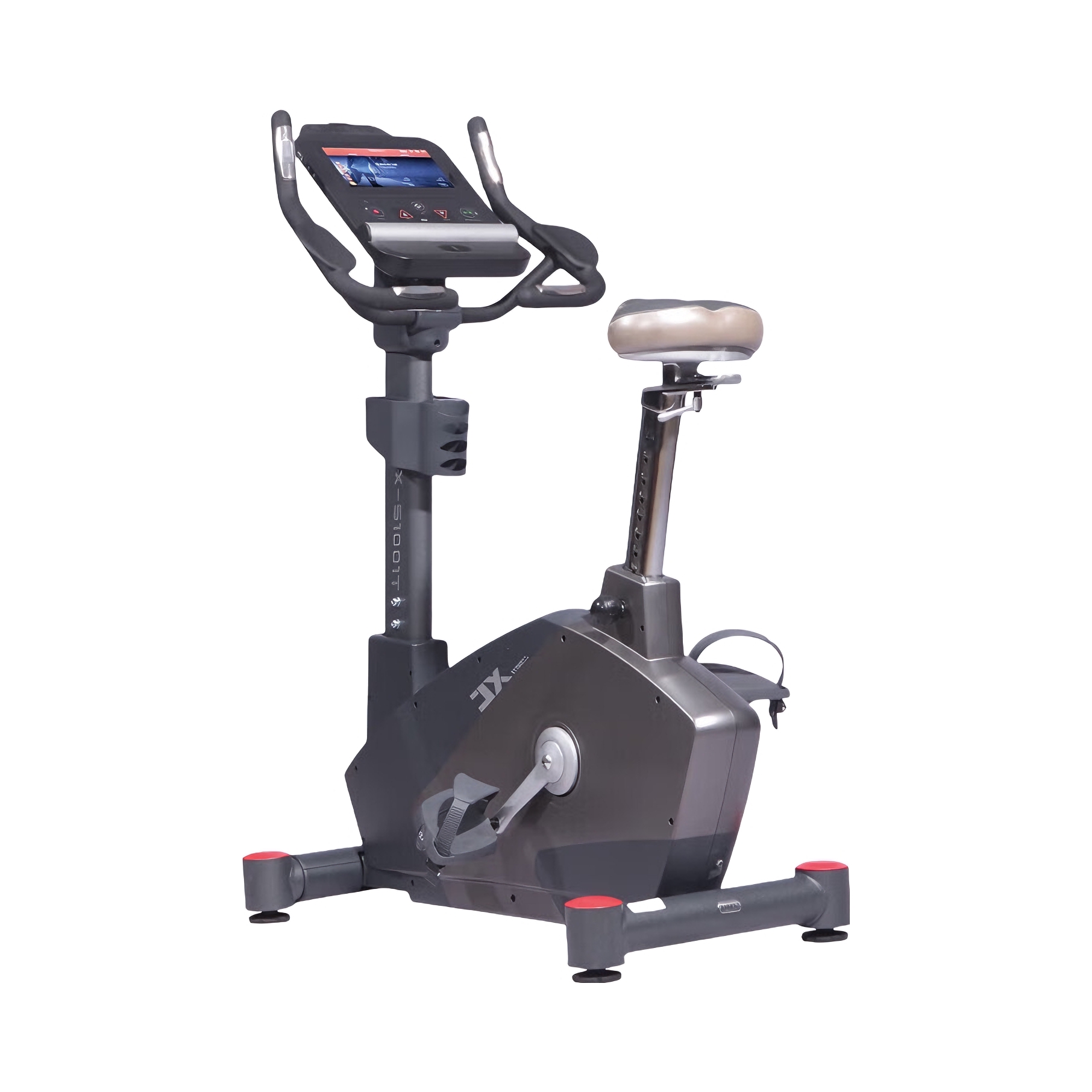 推荐商品：JUNXIA/军霞 健身 减脂 室用 立式 多功能 动感单车 JX-S1001