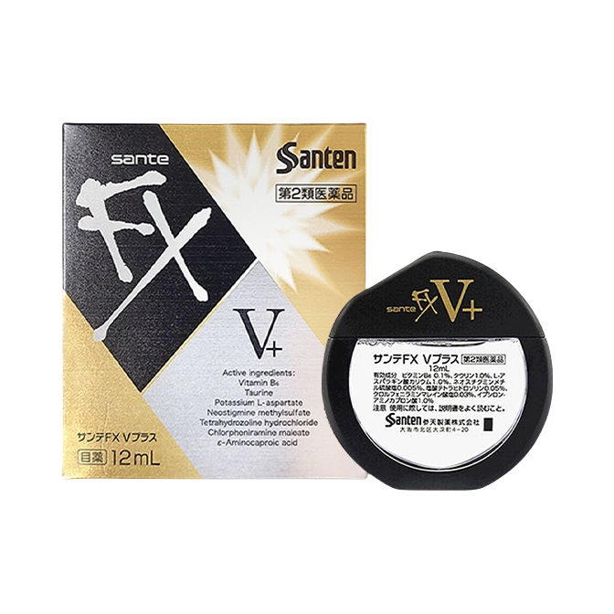 推荐商品：Santen/参天制药 参天FXV+金瓶装眼药水 眼干眼涩用眼疲劳好帮手