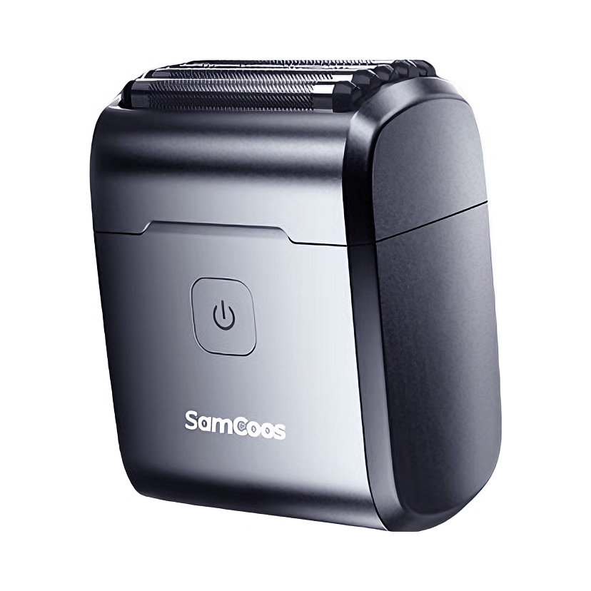 推荐商品：SamCoos/上谷 S15 电动剃须刀 高速马达 全身水洗 迷你便携 五刀头 干湿双剃 精钢