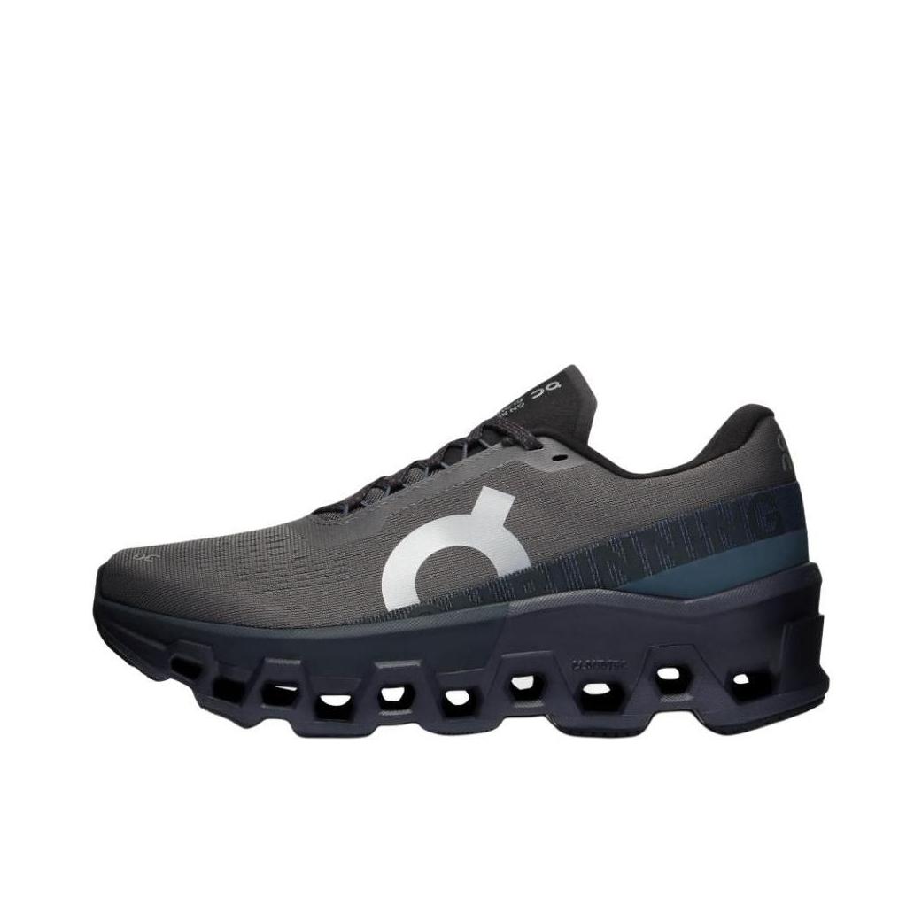 推荐商品：On/昂跑 Cloudmonster 2 户外 舒适缓震 网布透气 防滑耐磨 轻量 休闲运动 长跑 跑鞋 女款/青黑色
