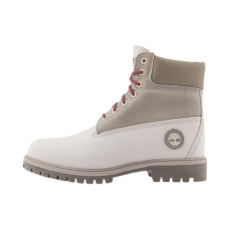 推荐商品：Timberland/添柏岚 户外 防水 系带 高筒 马丁靴 A41MW 白色