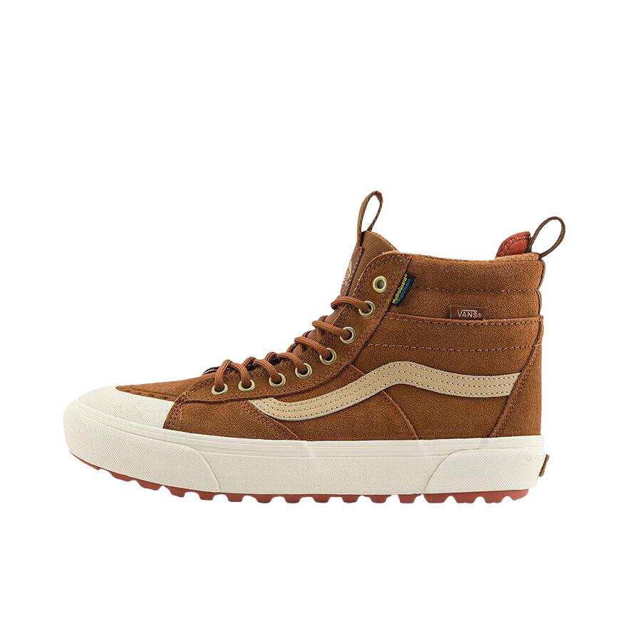 推荐商品：Vans/范斯 MTE Sk8-Hi 板鞋 防滑耐磨高帮舒适百搭平跟户外支撑贴合包裹性 棕色/米色