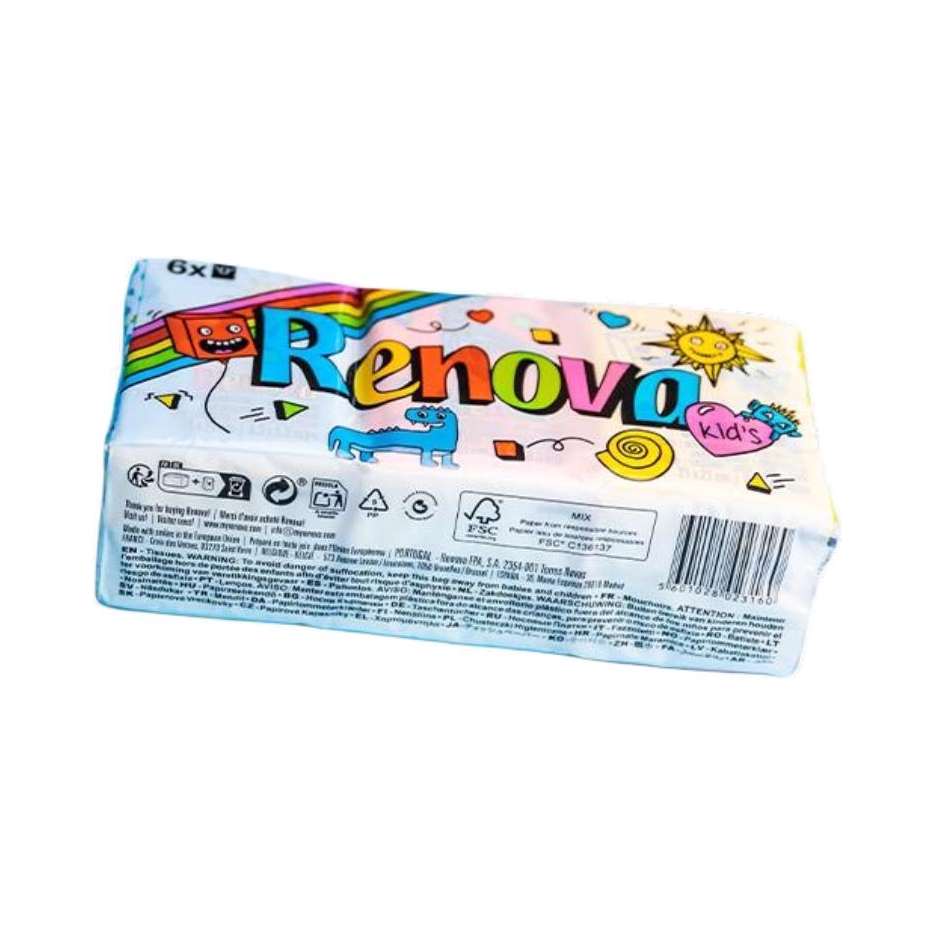 推荐商品：Renova 自然无香 4层 7张/包 纸手帕