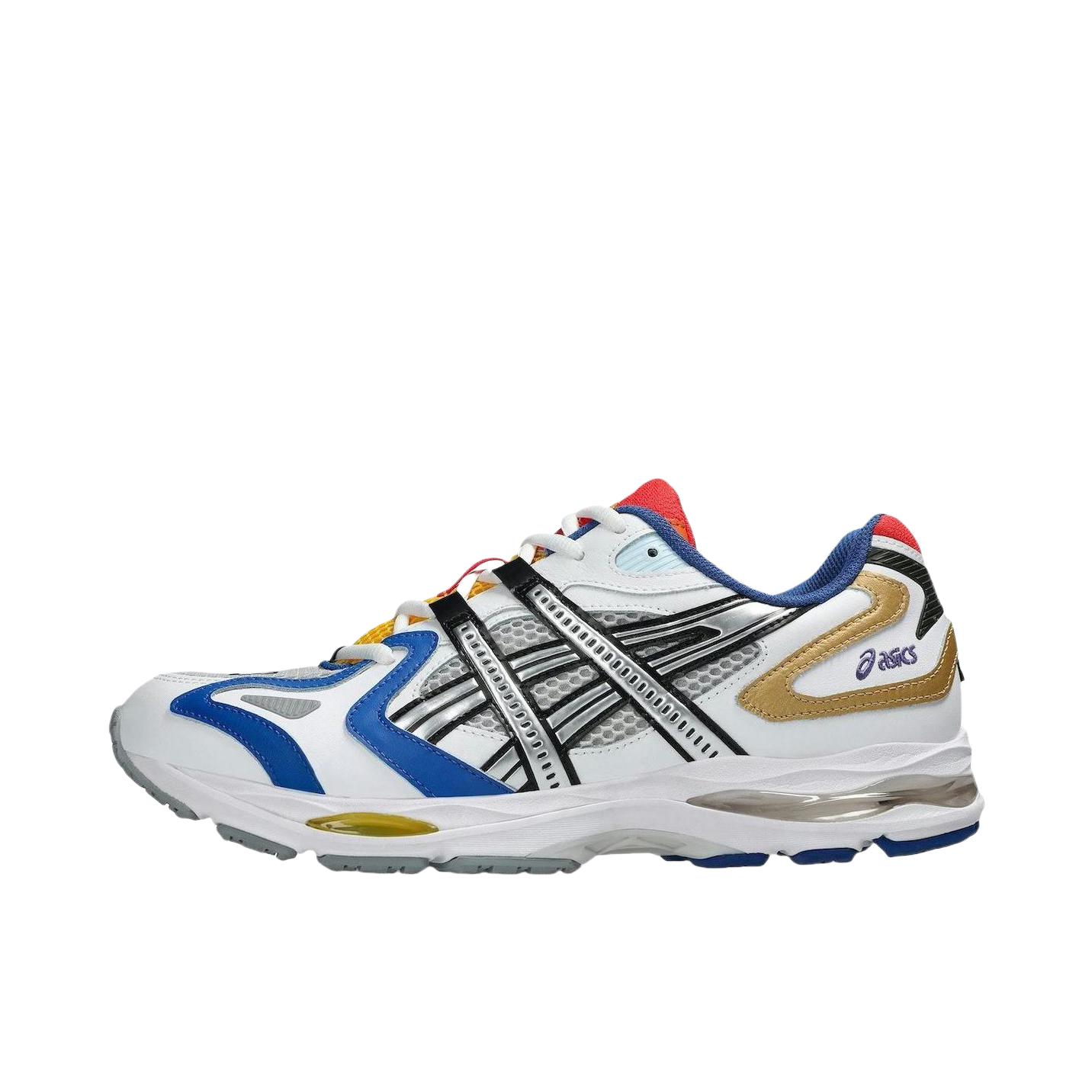 推荐商品：Asics/亚瑟士 GEL-K1011 跑鞋 防滑耐磨低帮 Gallery Dept联名/白色/银色/蓝色