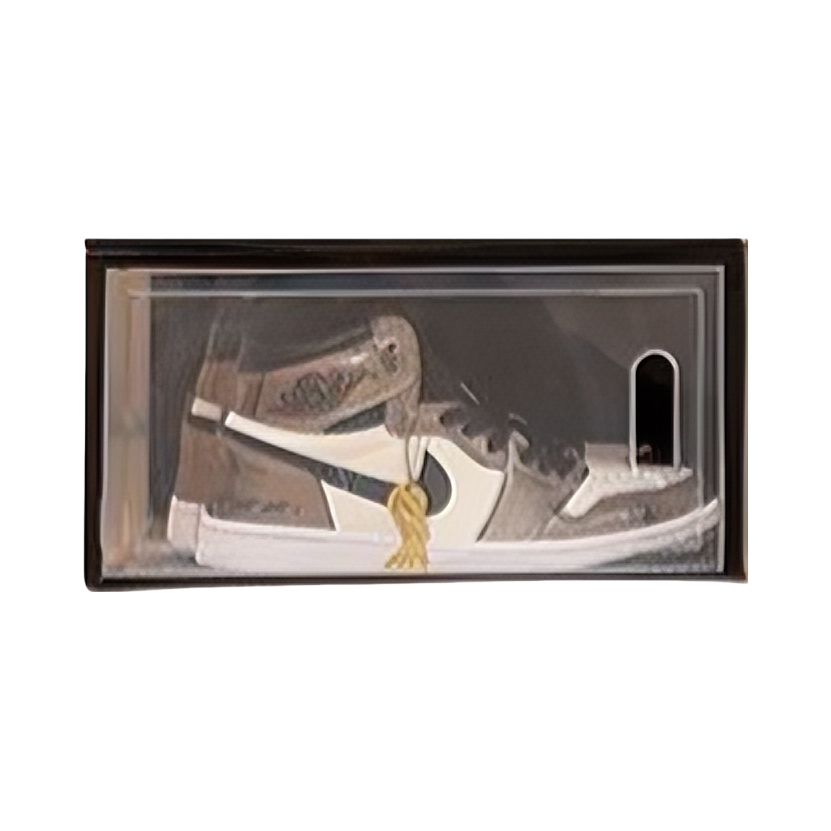 推荐商品：纳家帮 高帮横款 侧开 高透鞋盒收纳盒