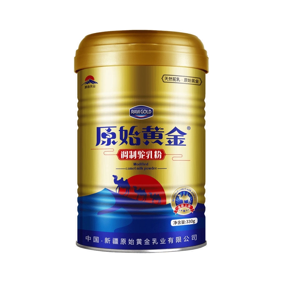 推荐商品：原始黄金 全家 调制驼乳粉 罐装 高钙 330g