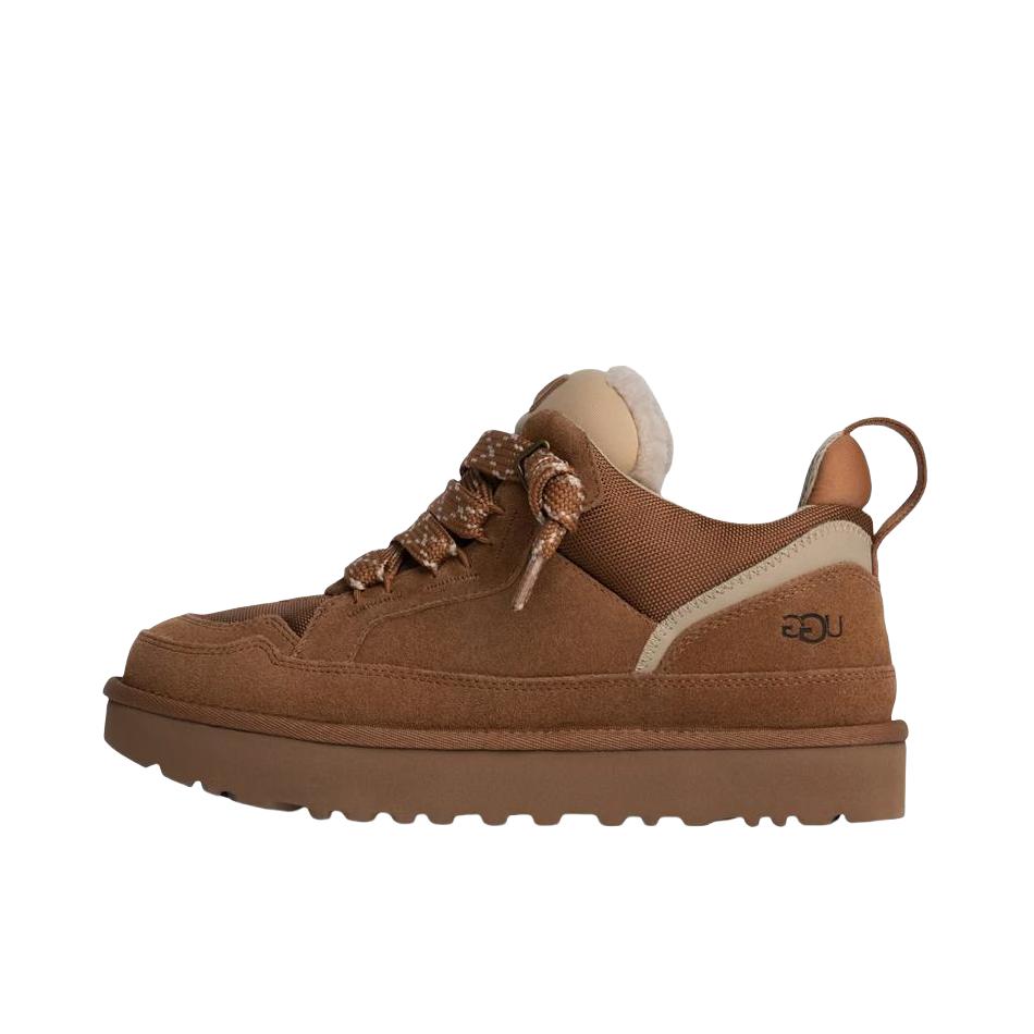 推荐商品：UGG 简约 低帮 圆头 平跟 运动休闲鞋 1170750 棕色