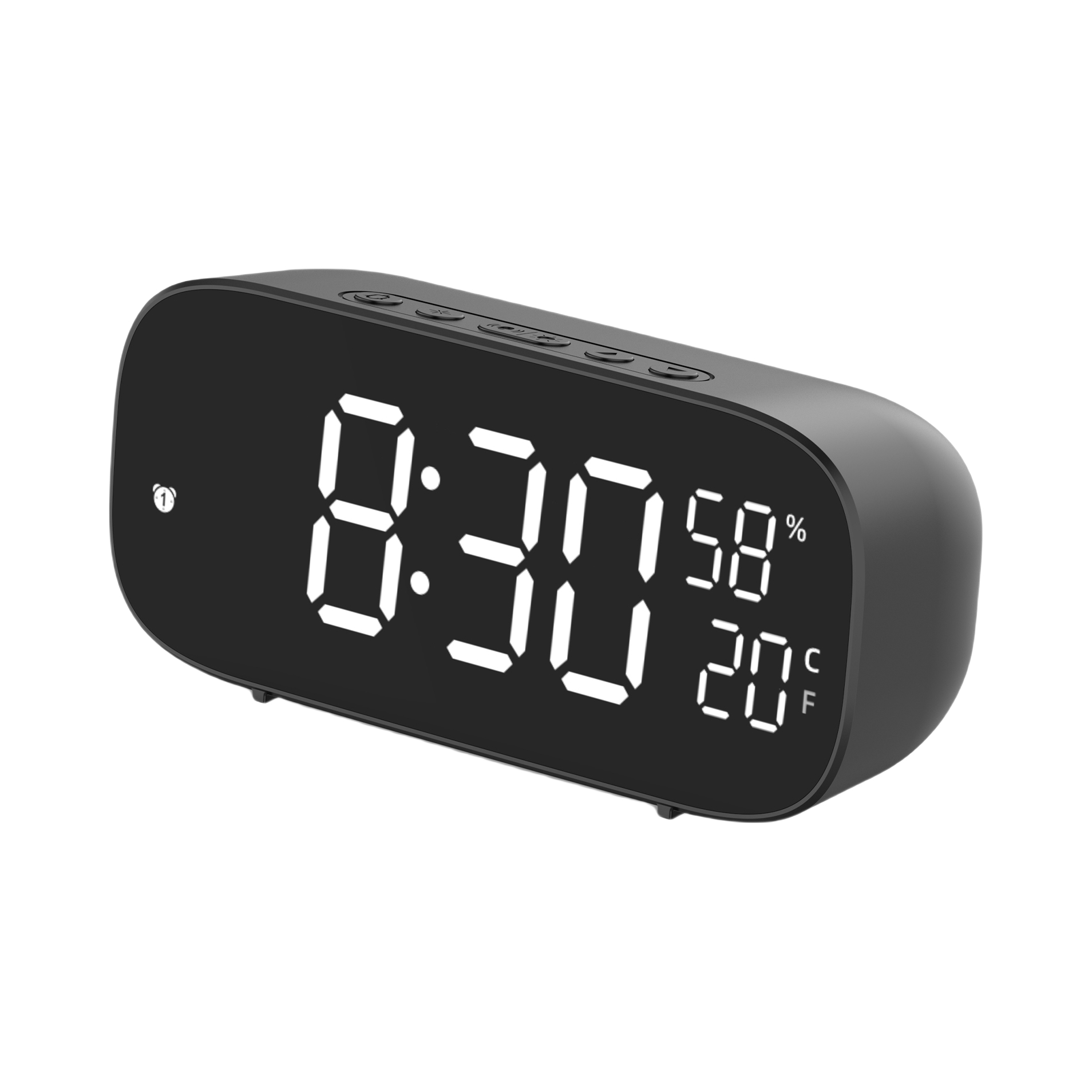 推荐商品：nolros 电池款 电子机芯钟表学生闹钟起床神器 JM-812