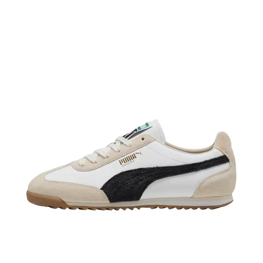 推荐商品：Puma/彪马 Arizona 防滑耐磨 低帮 T头薄底 复古 运动休闲鞋 米色/白色