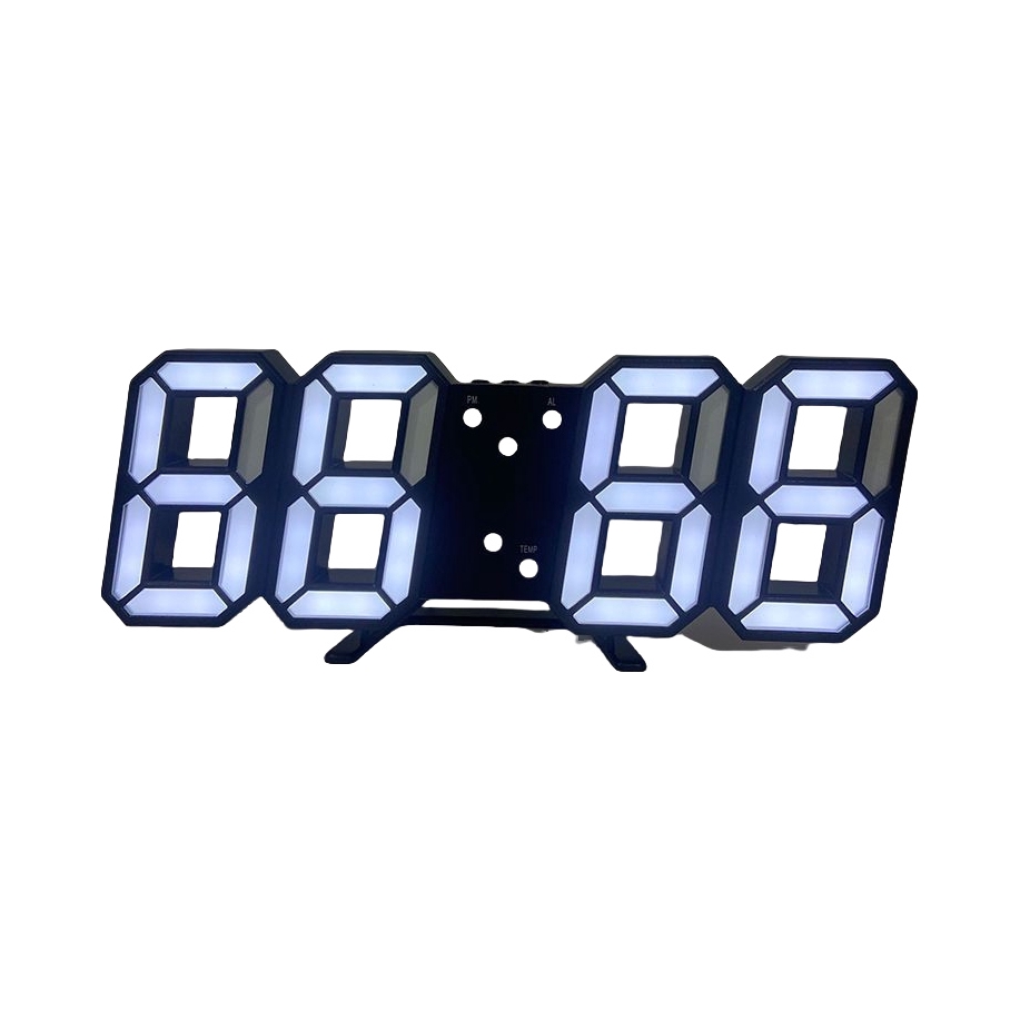推荐商品：岁钥 插电款 3DLED数字时钟闹钟